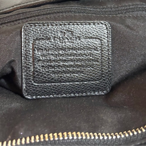 Coach Black Signature print Tote Bag - Picture 7 of 7